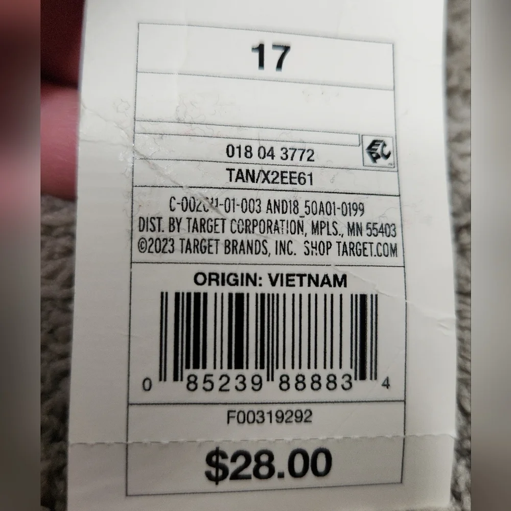 Women's High-Rise Straight Ankle Chino Pants - A New Day Tan 17 - Picture 14 of 16